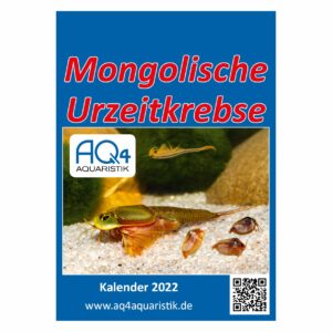 Tischkalender 2022 Mongolische Urzeitkrebse Titelbild
