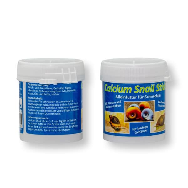 Calcium Snail Sticks 45g Alleinfutter für Schnecken